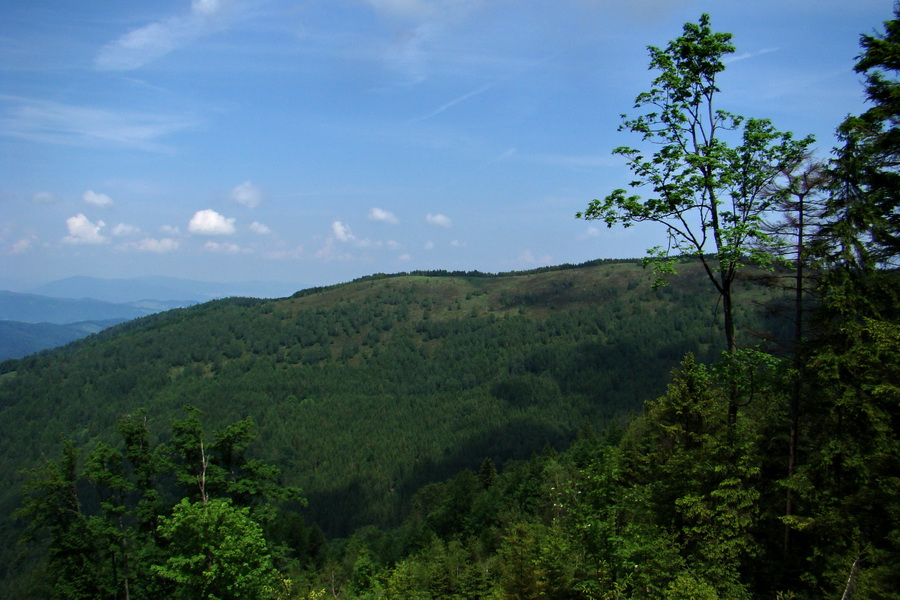 Kojšovská hoľa z Gelnice (Volovské vrchy)