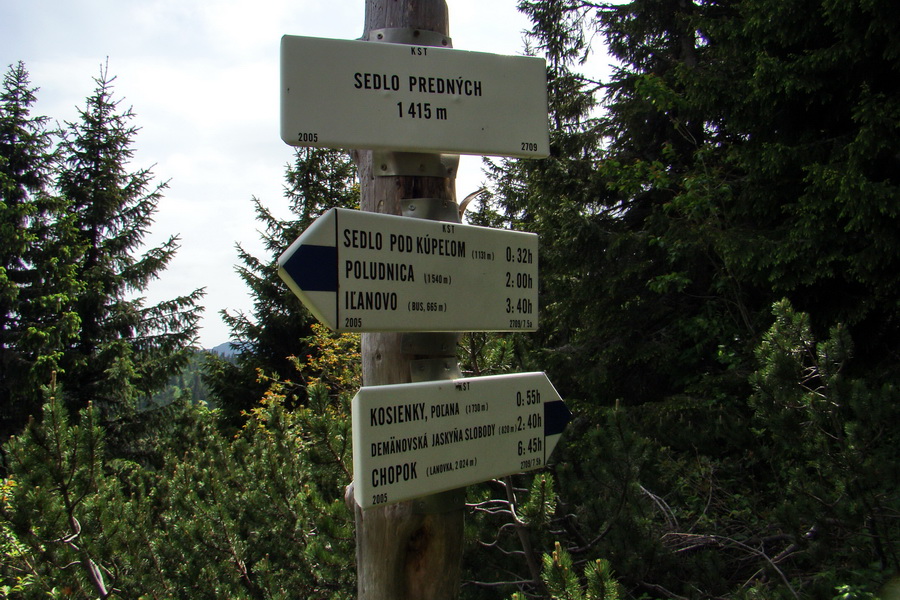 Poludnica a Krakova hoľa za jeden deň (Nízke Tatry)