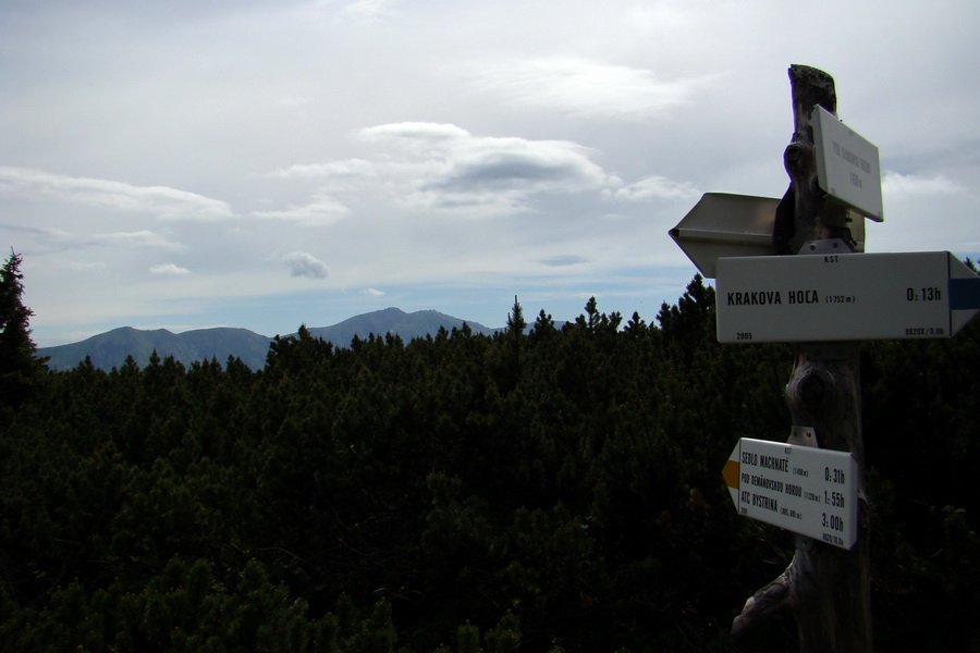 Poludnica a Krakova hoľa za jeden deň (Nízke Tatry)