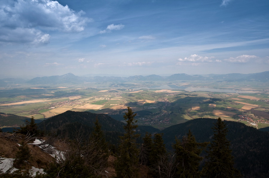 Liptovská kotlina, Liptovská Mara a Veľký Choč