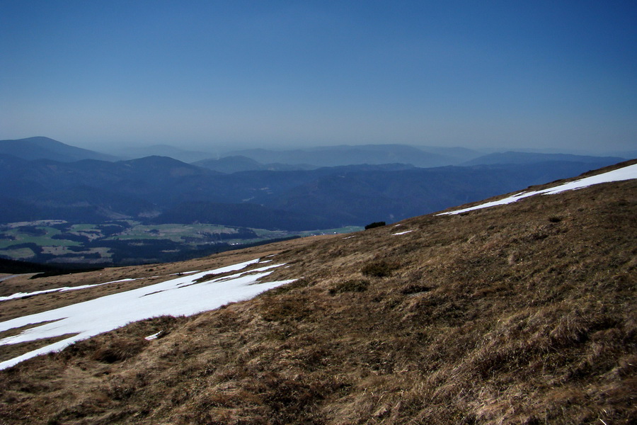 Kráľova hoľa z Telgárta (Nízke Tatry)