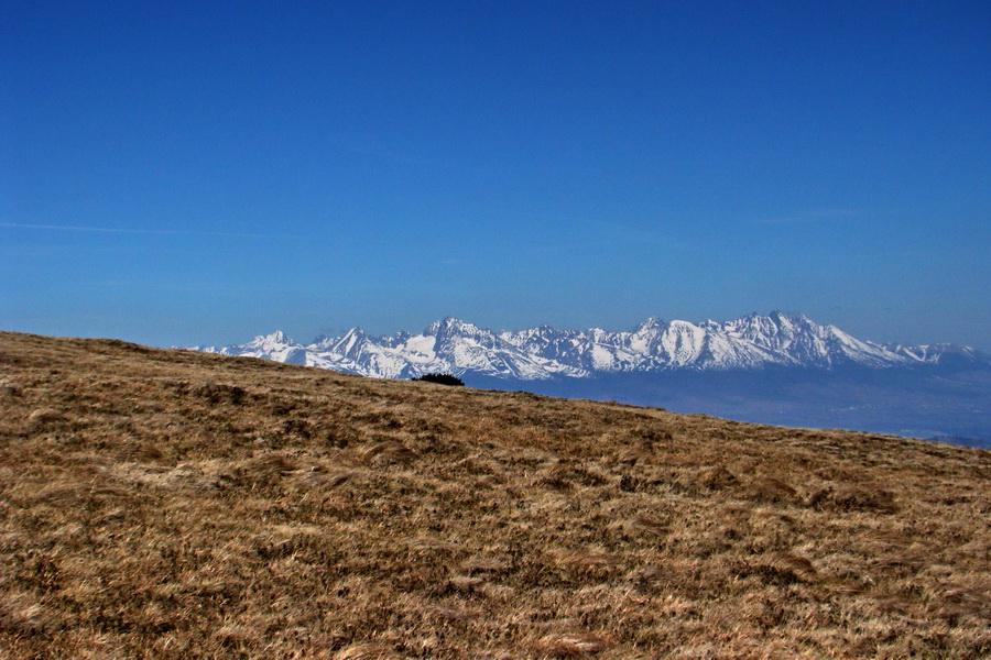 Kráľova hoľa z Telgárta (Nízke Tatry)