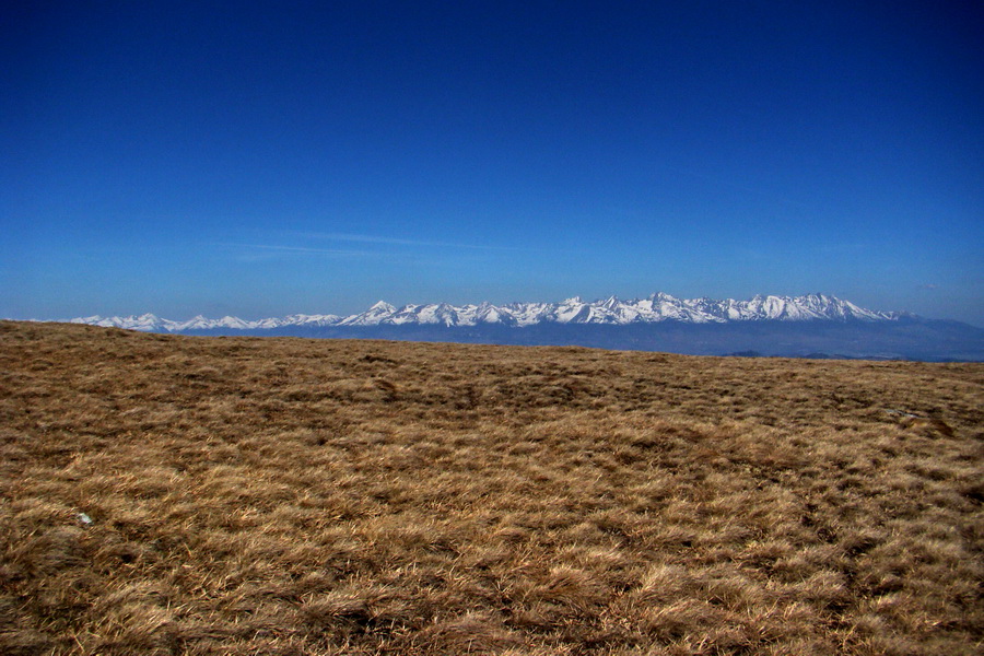 Kráľova hoľa z Telgárta (Nízke Tatry)