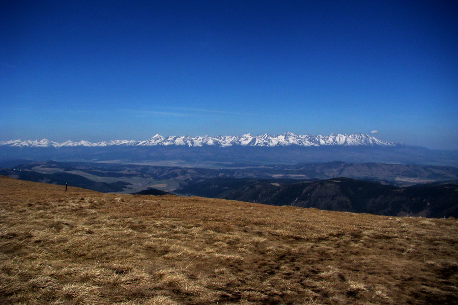 Kráľova hoľa z Telgárta (Nízke Tatry)