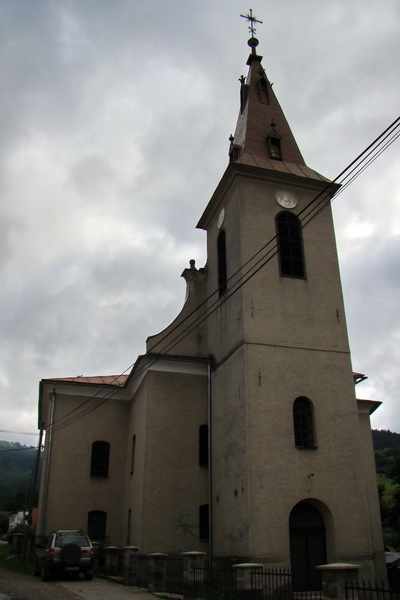 evanielický kostol postavený r. 1787