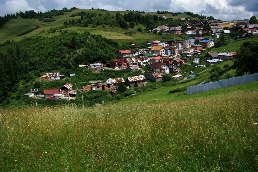 ghetto pred malebným Poráčom