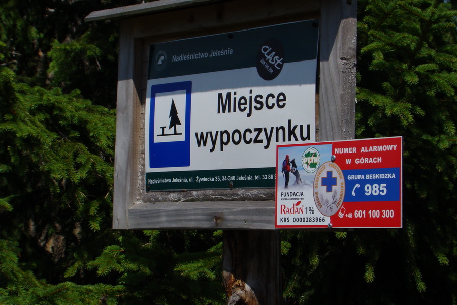 985 - číslo poľskej horskej služby v Beskydách