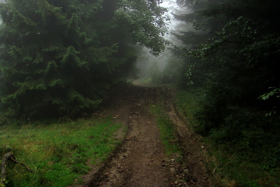 pokračujeme po modrej na Vesku