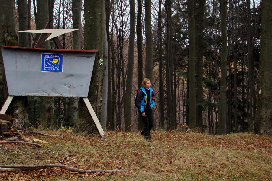 Zuzanka smeruje k Čajovni pod lanovkou