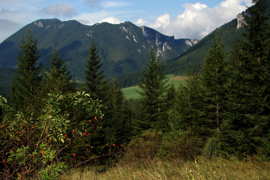 pohľad dozadu na Boboty