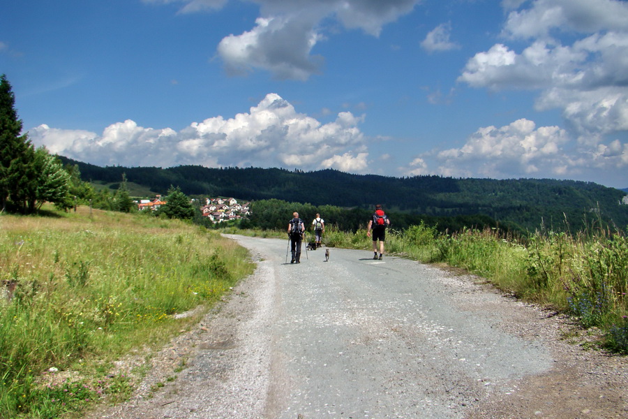 Bukovec a Vysoký vŕšok zo Švedlára (Volovské vrchy)