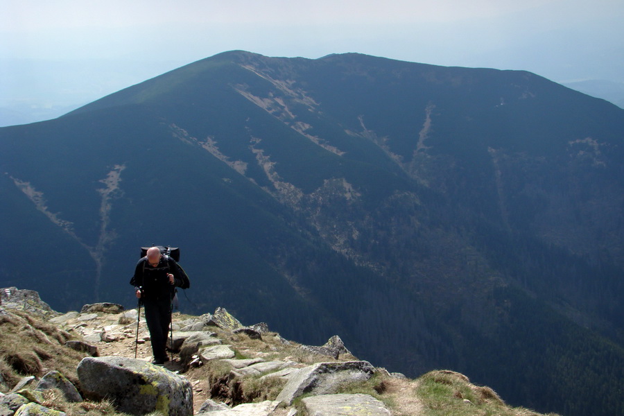 Ďumbier z útulne Brenkus (Nízke Tatry)