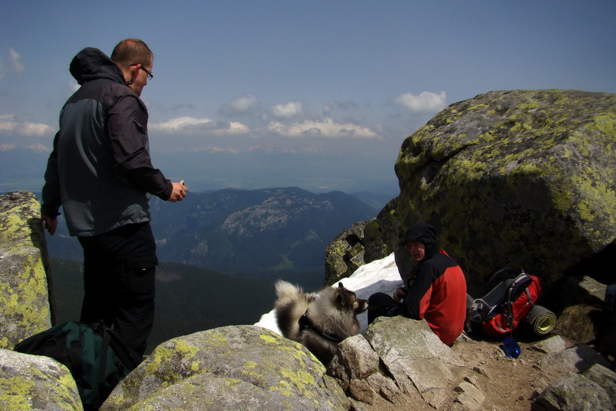 Ďumbier z útulne Brenkus (Nízke Tatry)