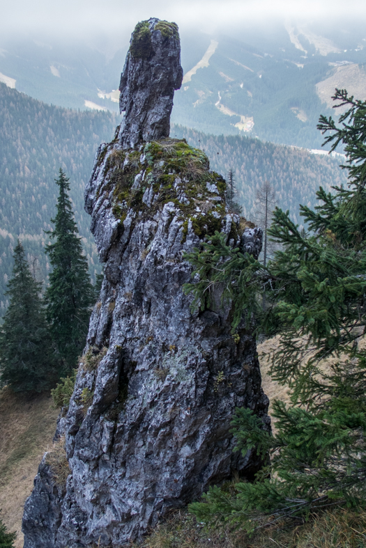 Krakova hoľa z Demänovskej jaskyne slobody (Nízke Tatry)