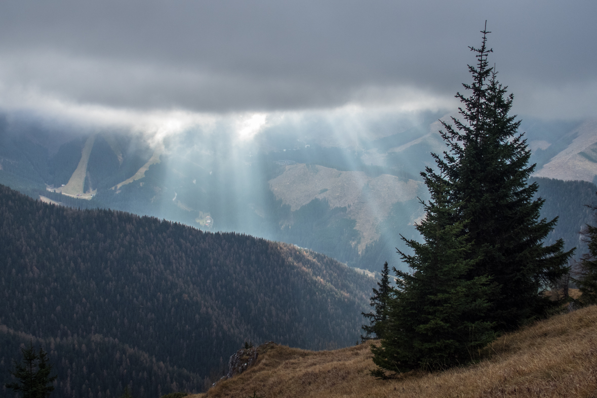 Krakova hoľa z Demänovskej jaskyne slobody (Nízke Tatry)