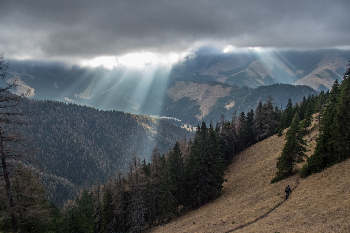 Krakova hoľa z Demänovskej jaskyne slobody (Nízke Tatry)