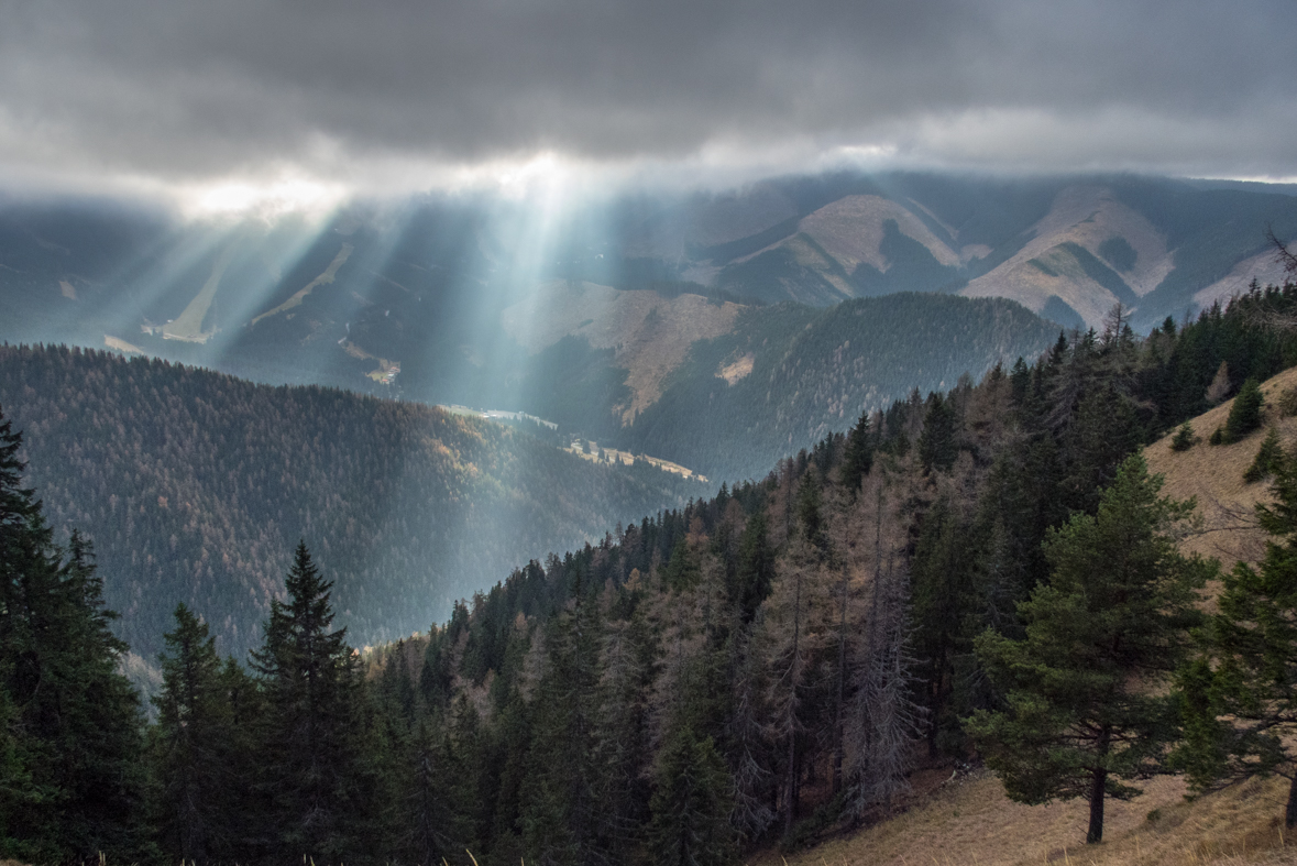 Krakova hoľa z Demänovskej jaskyne slobody (Nízke Tatry)