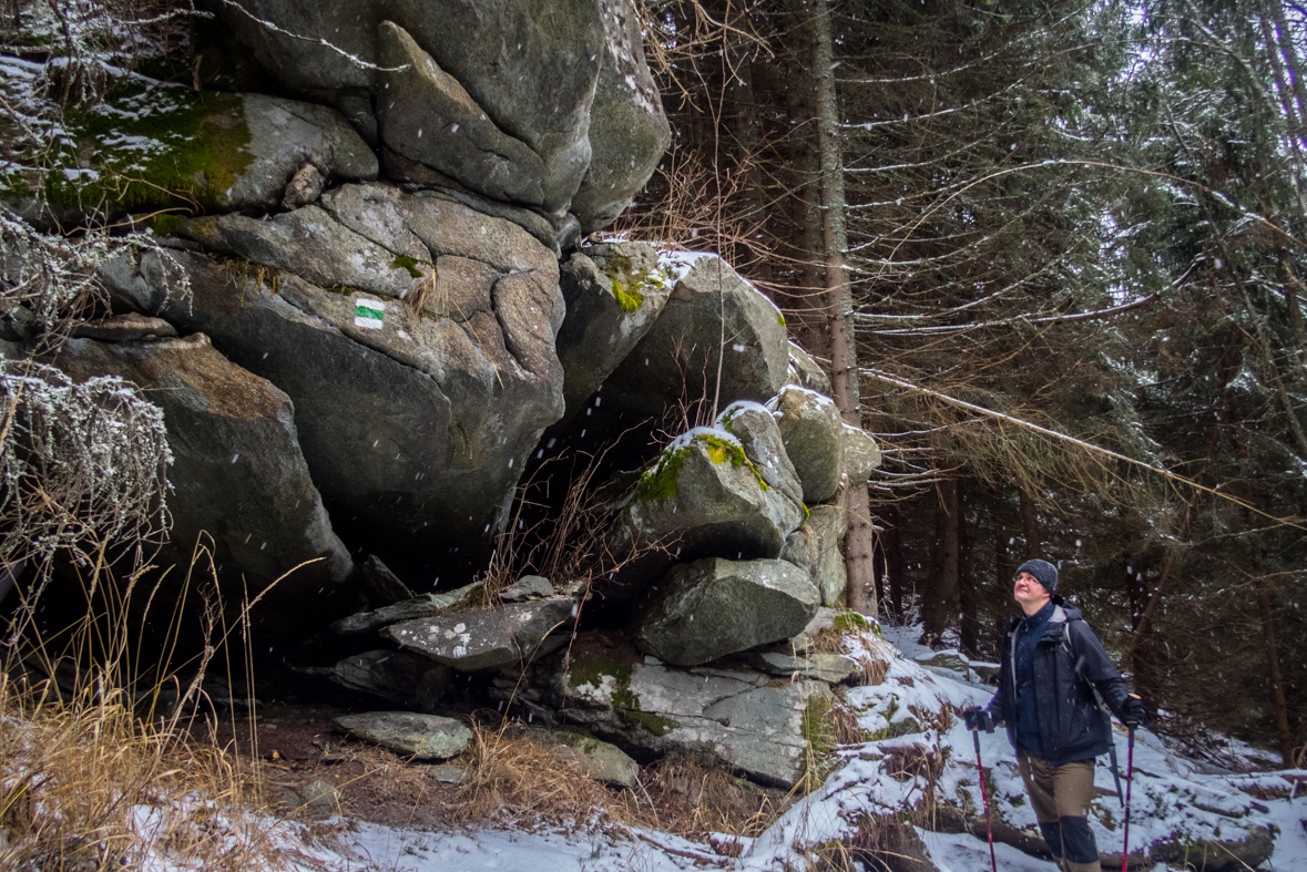 Kráľova hoľa cez Kráľovu skalu (Nízke Tatry)