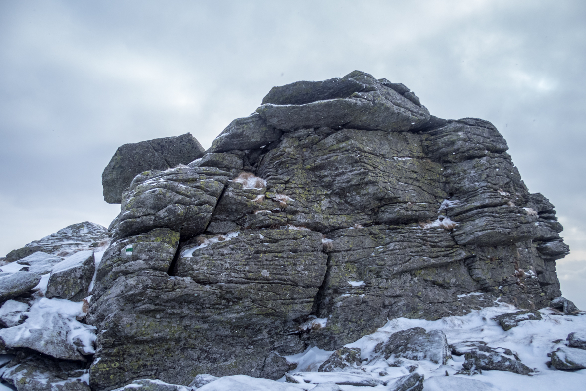 Kráľova hoľa cez Kráľovu skalu (Nízke Tatry)