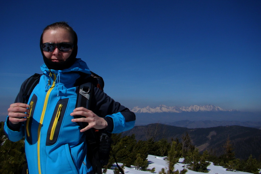 Kráľova hoľa z Pustého poľa (Nízke Tatry)