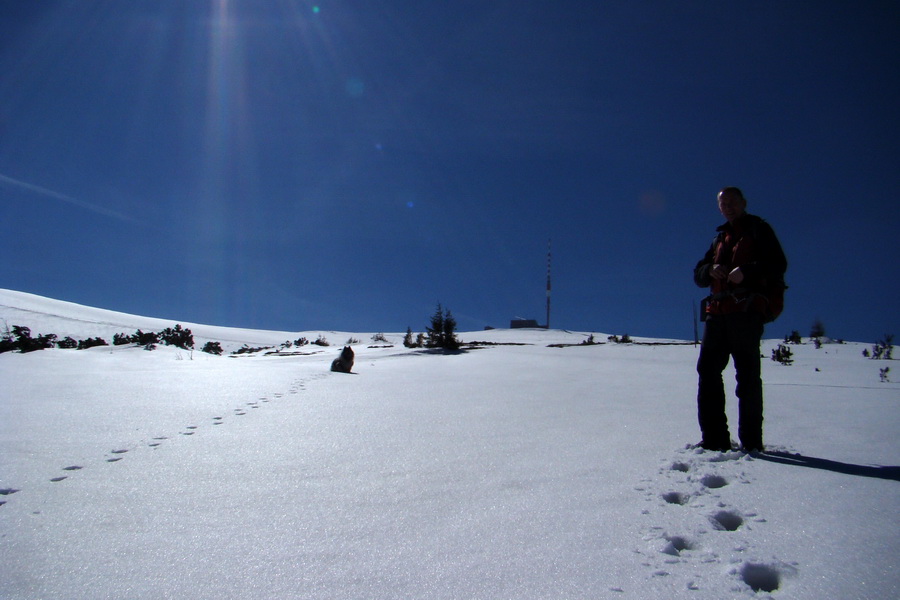 Kráľova hoľa z Pustého poľa (Nízke Tatry)