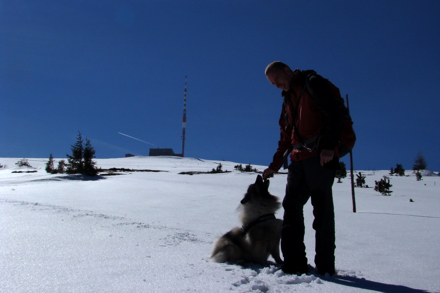 Kráľova hoľa z Pustého poľa (Nízke Tatry)