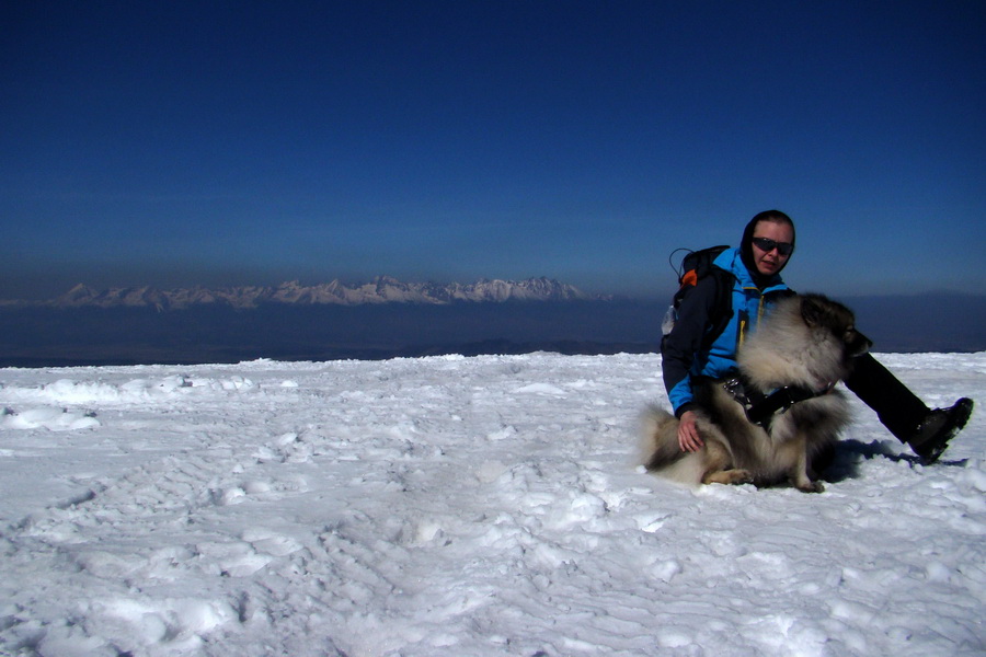 Kráľova hoľa z Pustého poľa (Nízke Tatry)