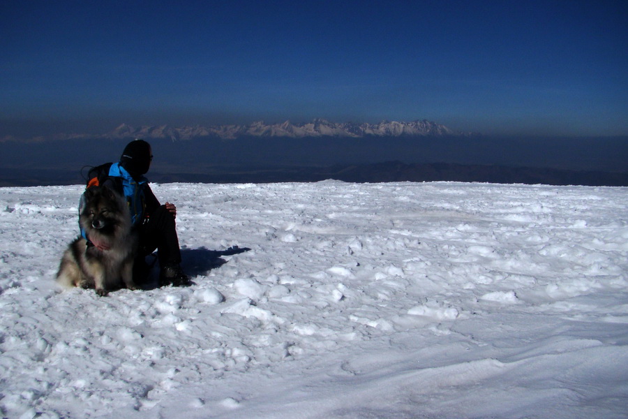 Kráľova hoľa z Pustého poľa (Nízke Tatry)