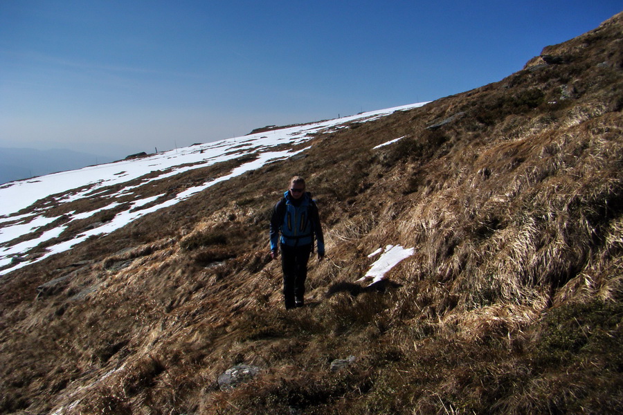 Kráľova hoľa z Pustého poľa (Nízke Tatry)