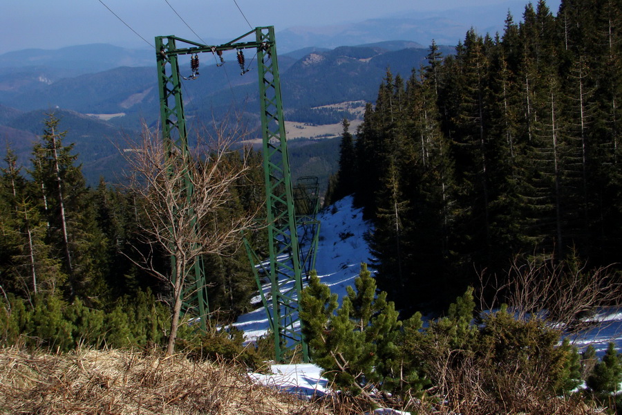 Kráľova hoľa z Pustého poľa (Nízke Tatry)