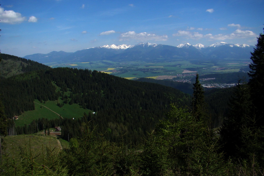 Západné Tatry s Barancom uprostred