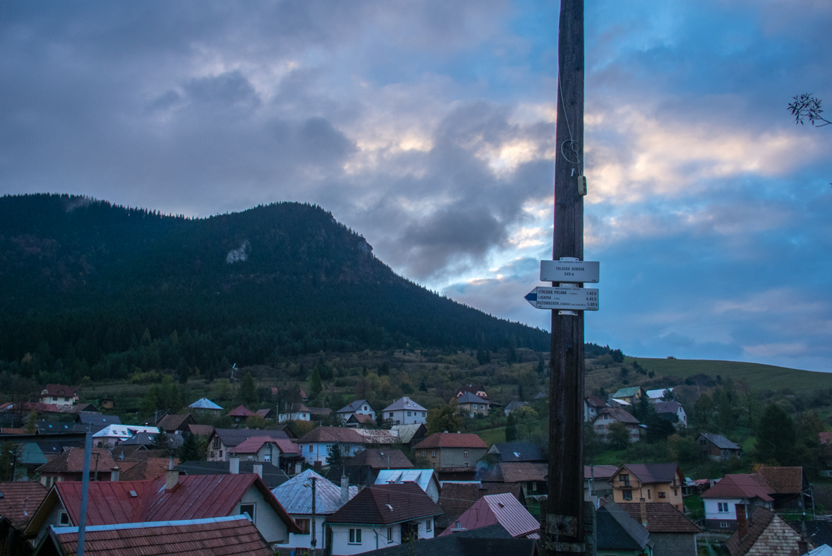 Veľký Choč z Valaskej Dubovej (Chočské vrchy)