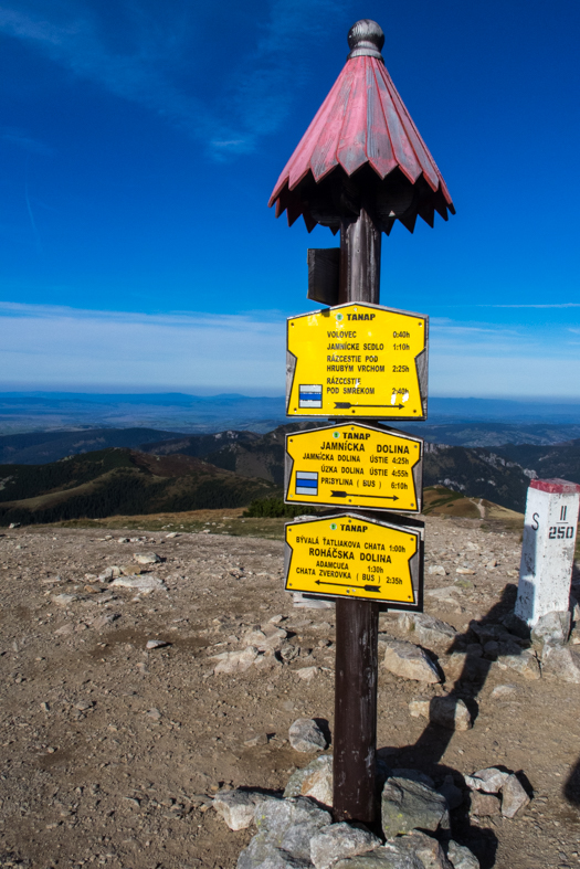 Volovec z chaty Zverovka (Západné Tatry)