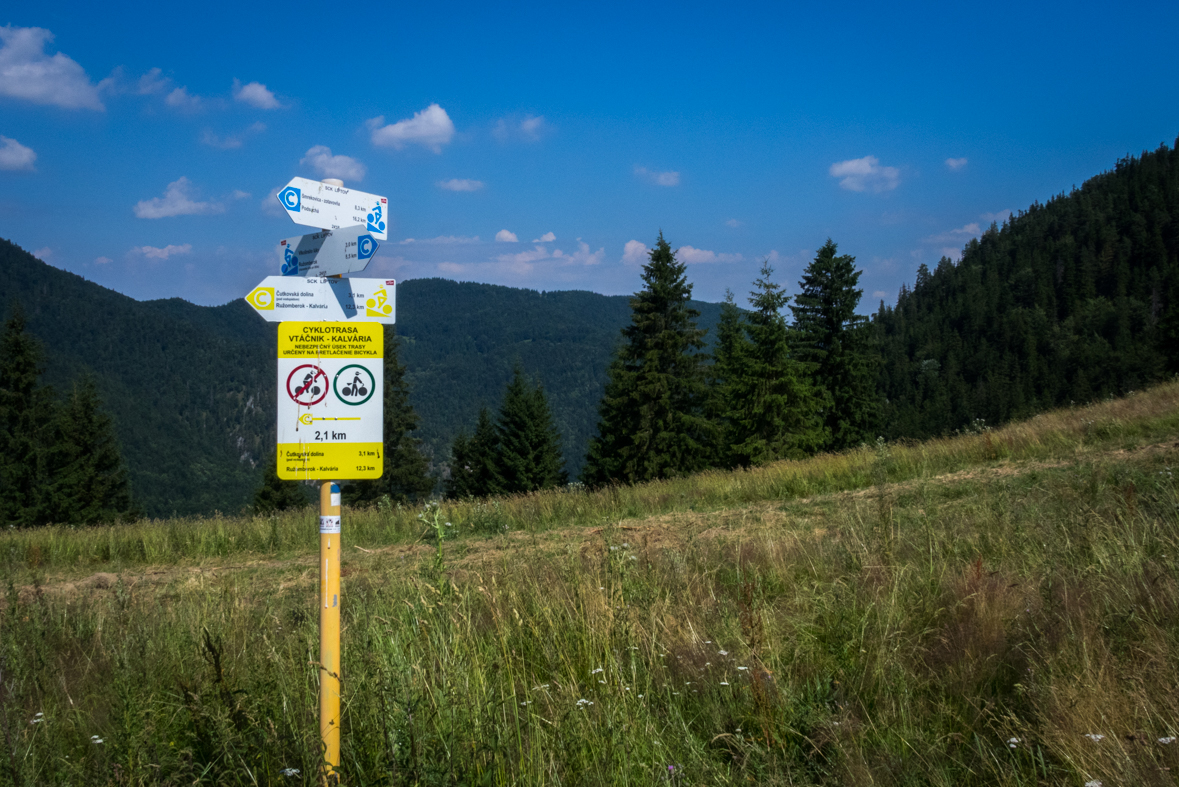 Cez Nižné Šiprúnske sedlo do Ružomberka (Veľká Fatra)