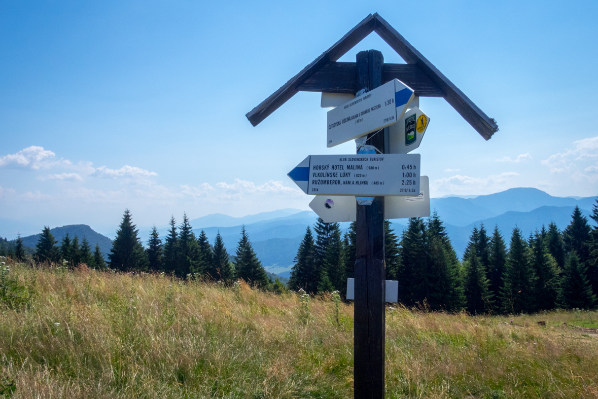 Cez Nižné Šiprúnske sedlo do Ružomberka (Veľká Fatra)