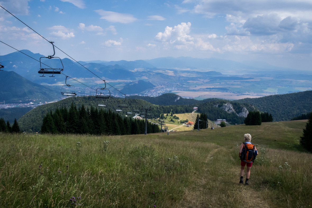 Cez Nižné Šiprúnske sedlo do Ružomberka (Veľká Fatra)