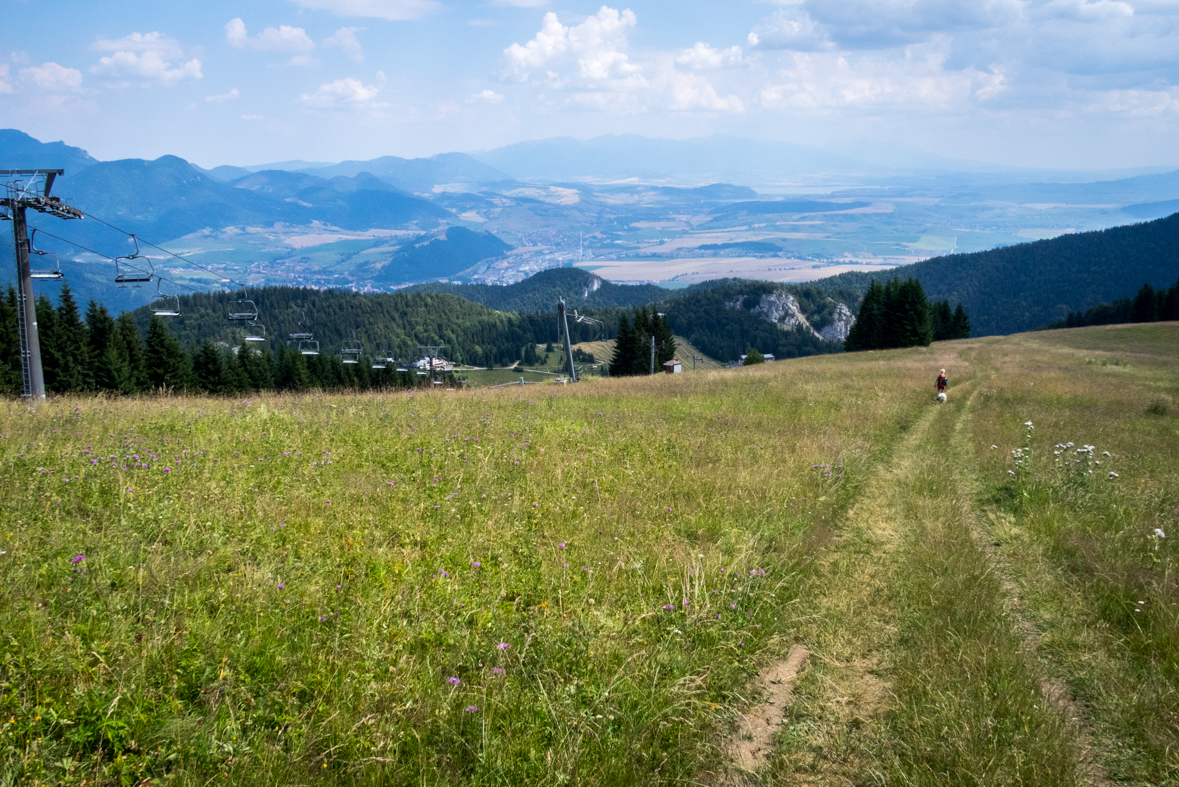 Cez Nižné Šiprúnske sedlo do Ružomberka (Veľká Fatra)