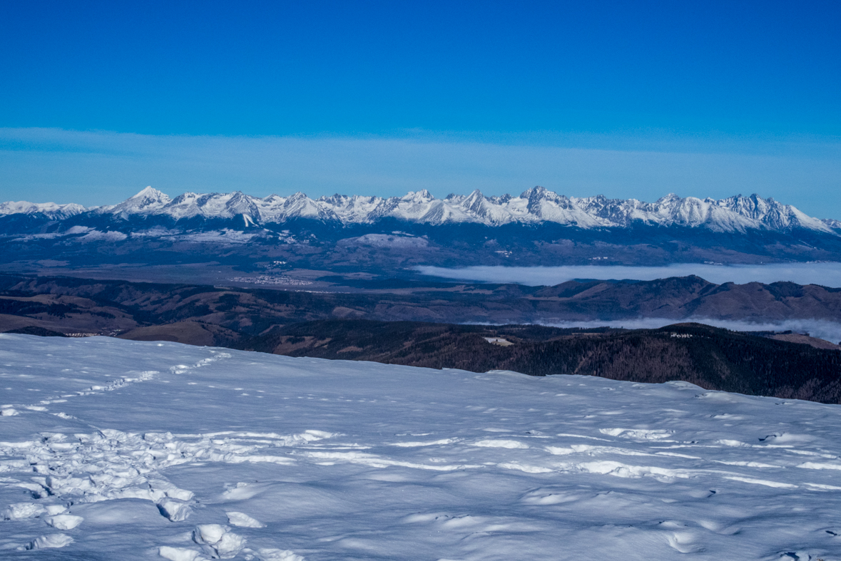 Kráľova hoľa zo Šumiaca (Nízke Tatry)