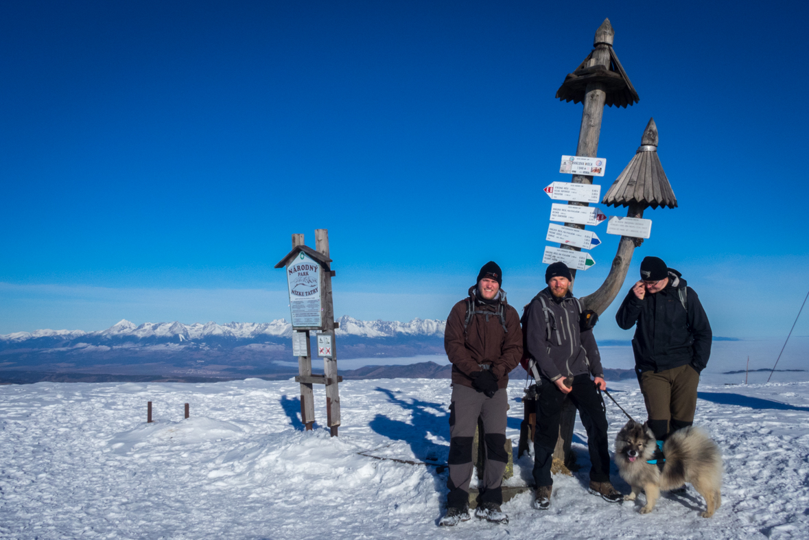 Kráľova hoľa zo Šumiaca (Nízke Tatry)