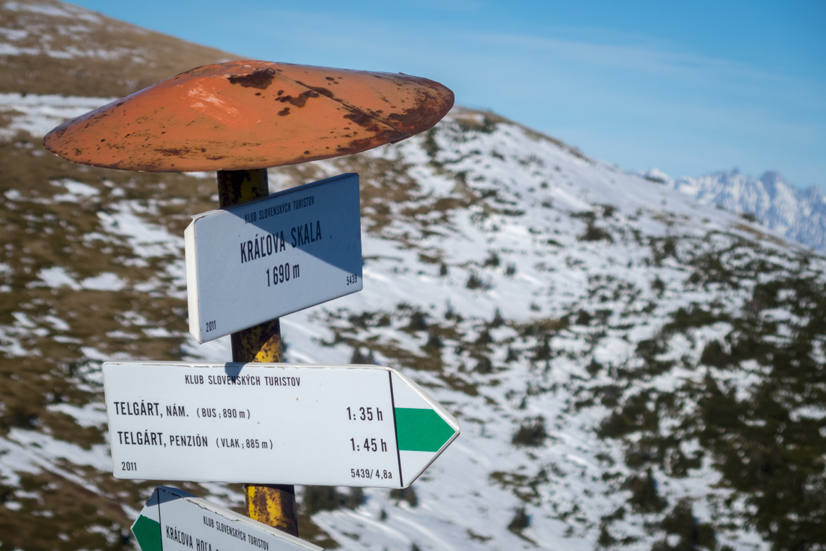 Kráľova hoľa zo Šumiaca (Nízke Tatry)