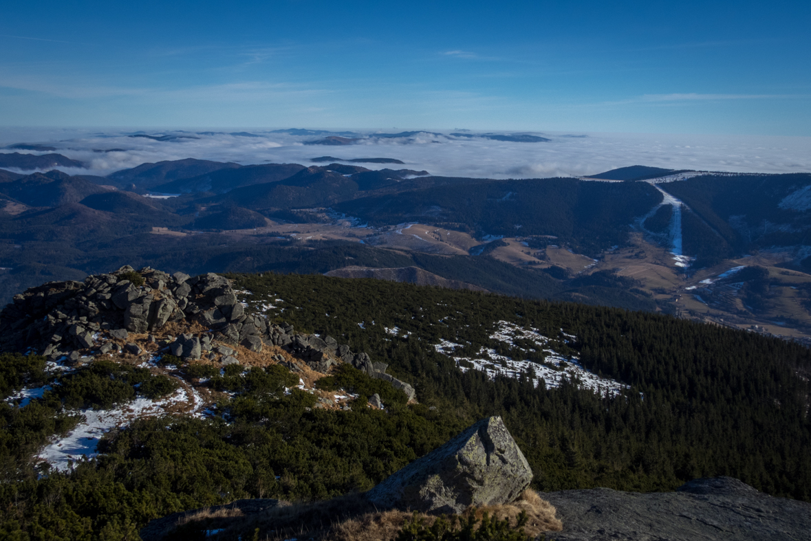 Kráľova hoľa zo Šumiaca (Nízke Tatry)