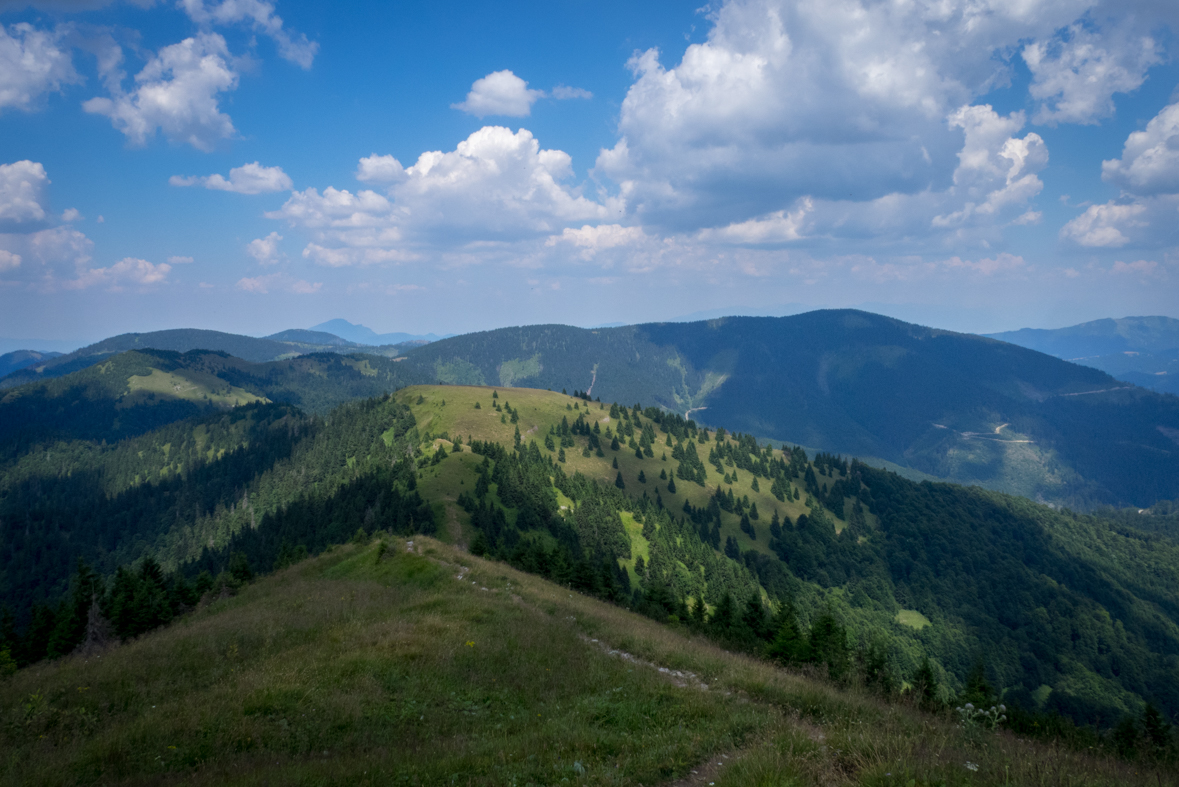 Rakytov od horárne Teplô (Veľká Fatra)