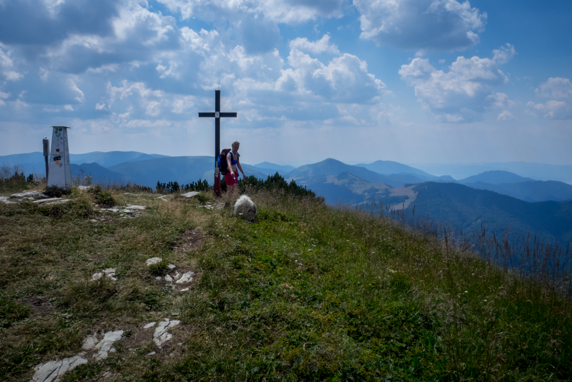 Rakytov od horárne Teplô (Veľká Fatra)