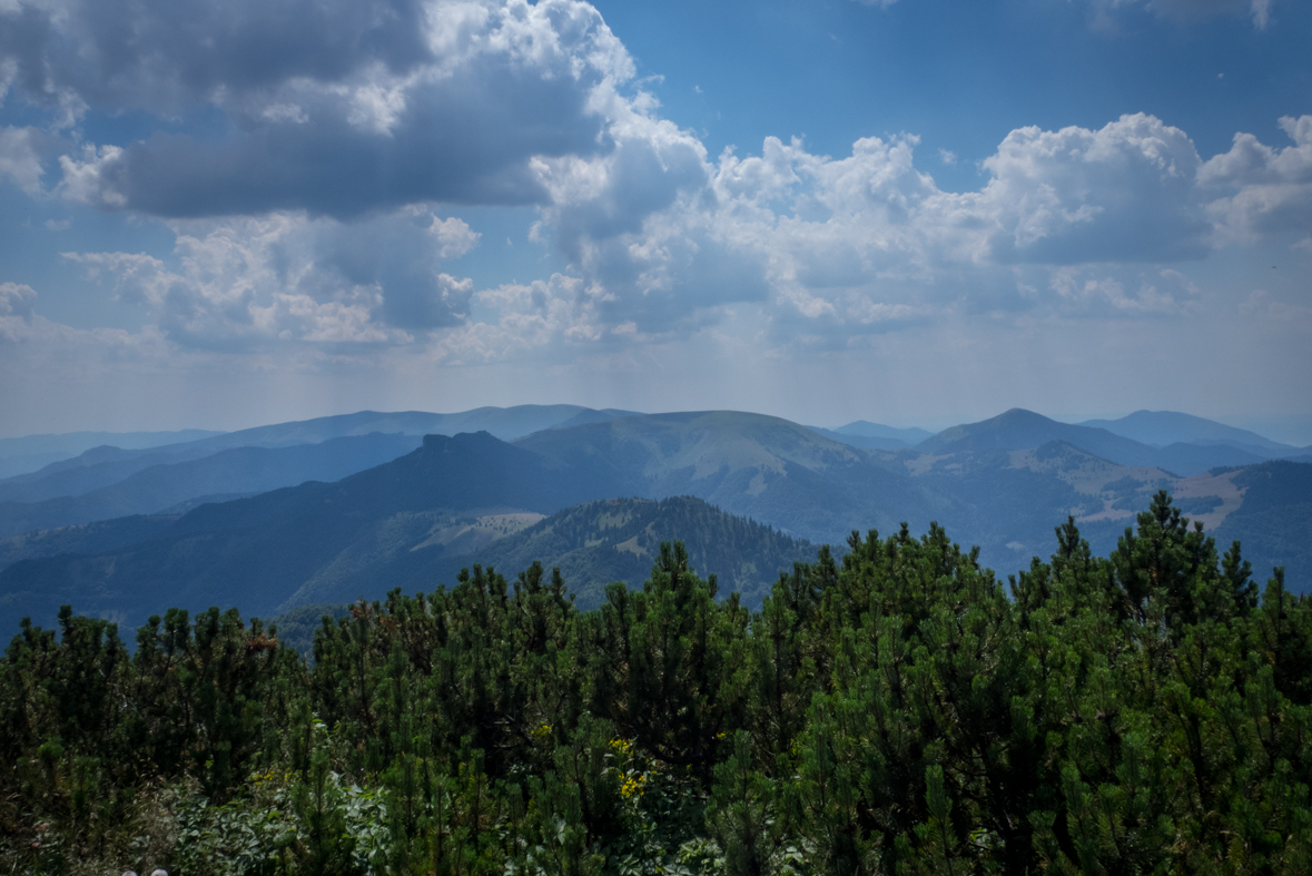 Rakytov od horárne Teplô (Veľká Fatra)