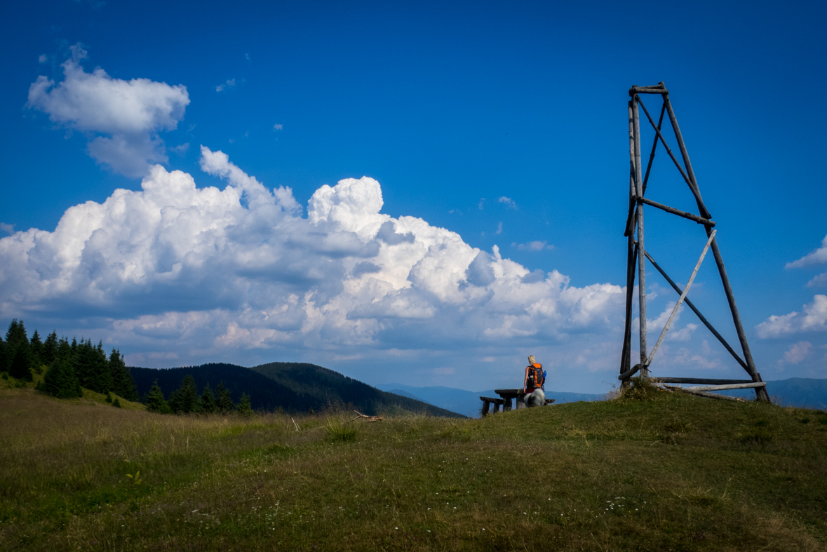 Rakytov od horárne Teplô (Veľká Fatra)