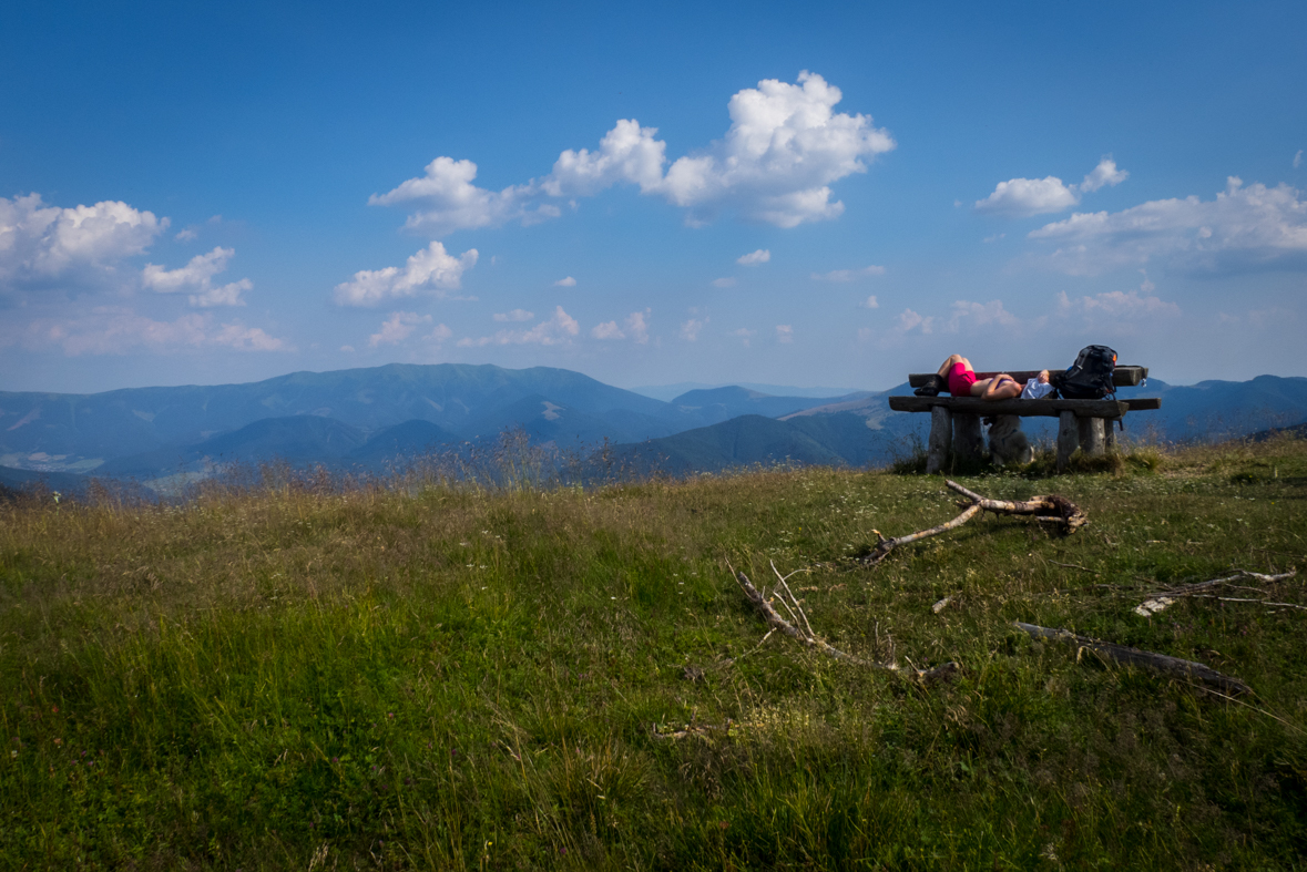 Rakytov od horárne Teplô (Veľká Fatra)