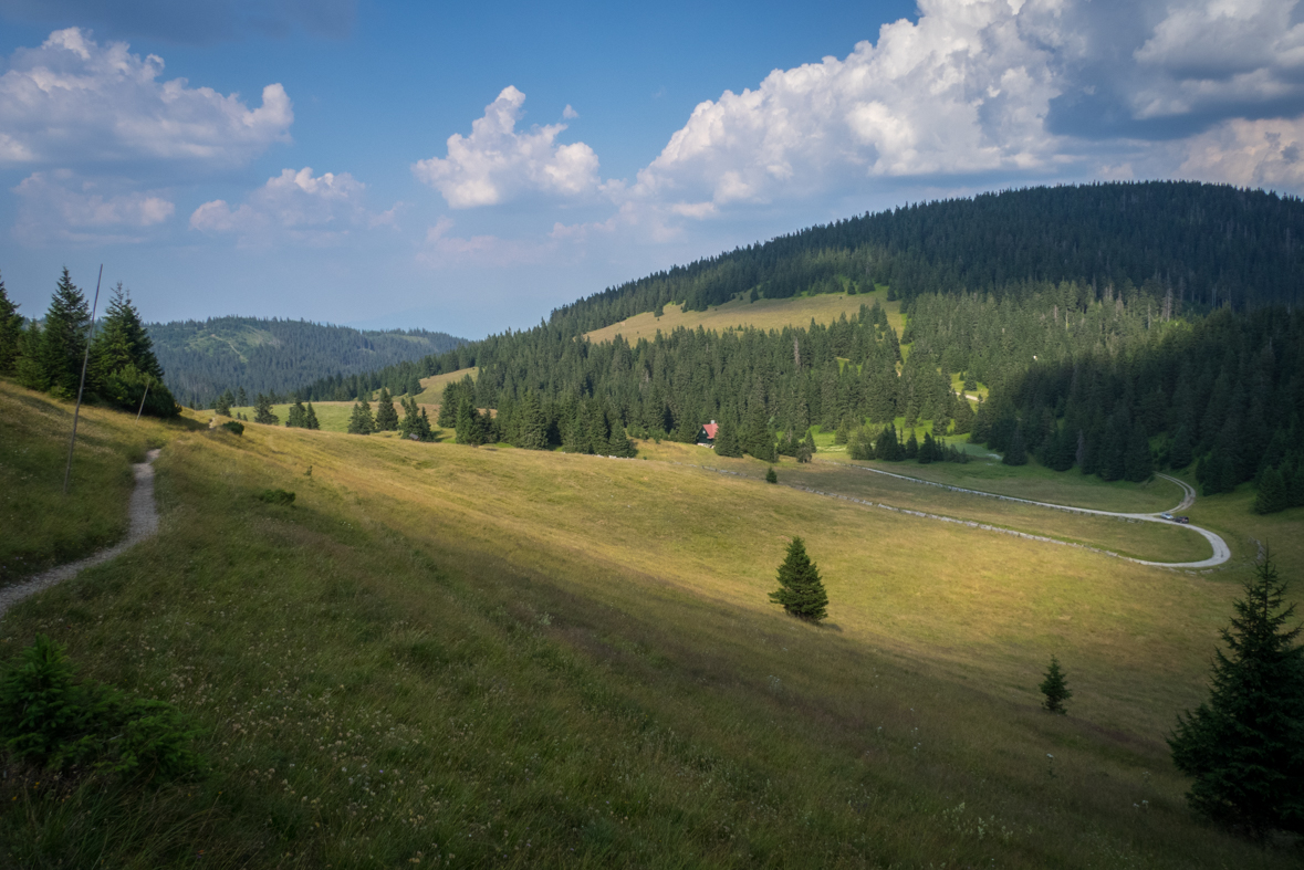 Rakytov od horárne Teplô (Veľká Fatra)