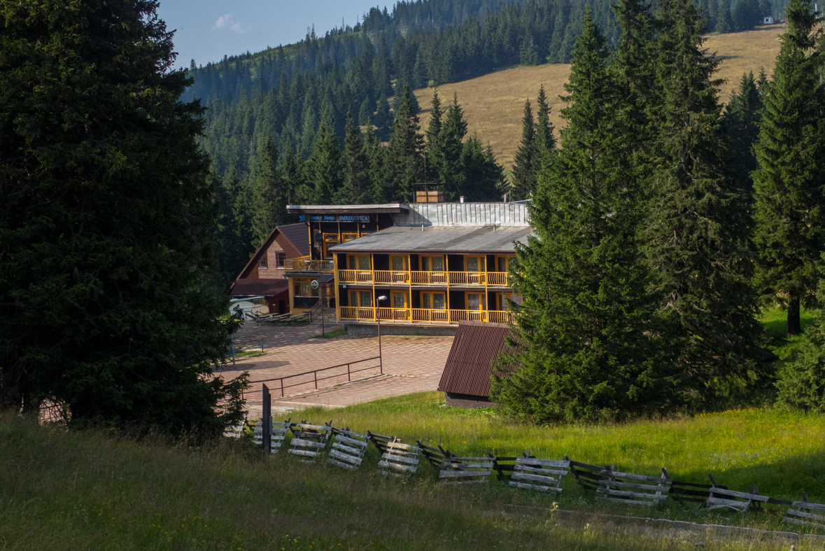 Rakytov od horárne Teplô (Veľká Fatra)