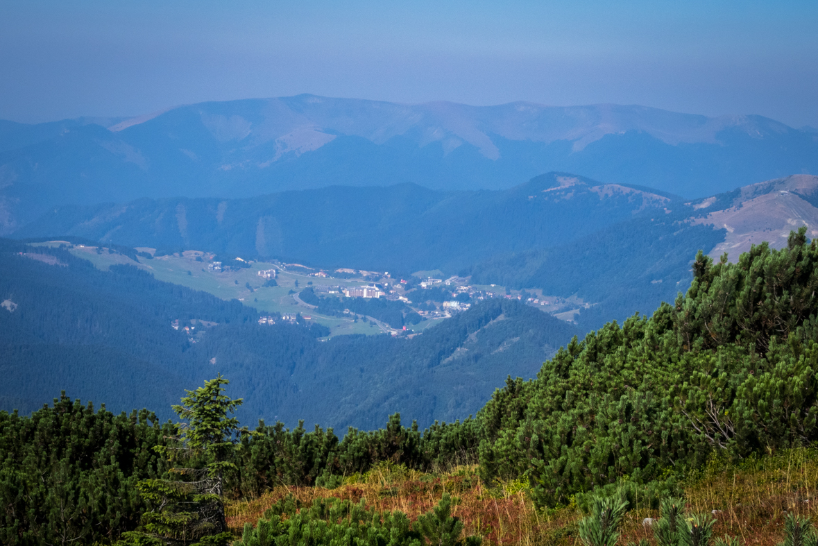 Z Hiadeľského sedla na útulňu Ďurková (Nízke Tatry)