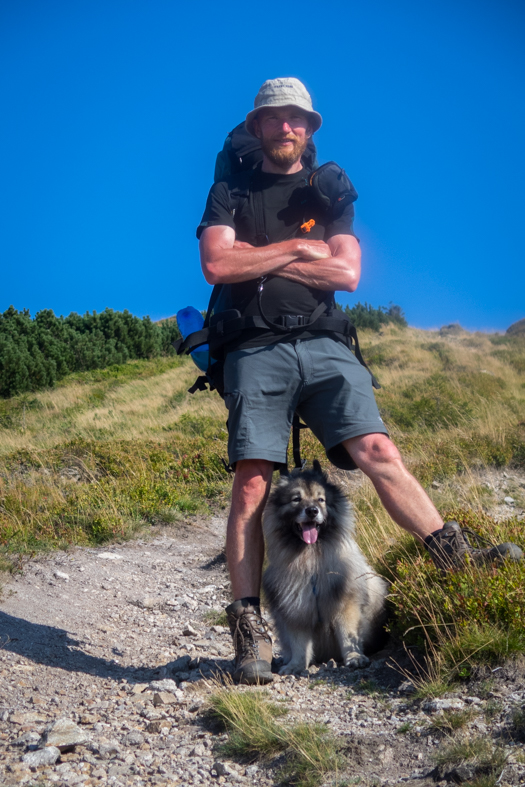 Z Hiadeľského sedla na útulňu Ďurková (Nízke Tatry)